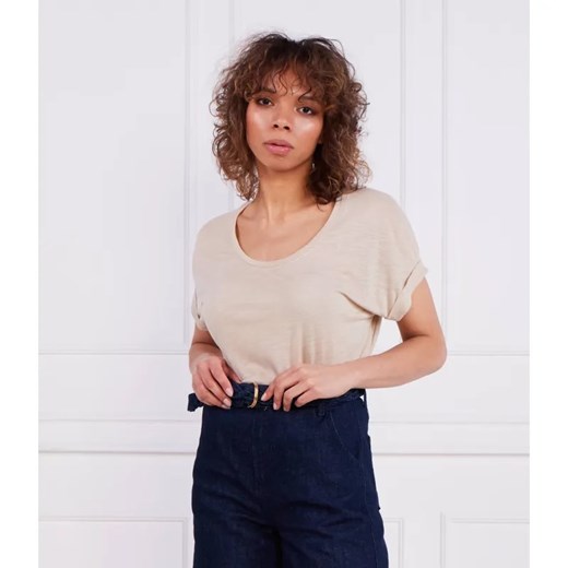 Tommy Hilfiger T-shirt | Regular Fit ze sklepu Gomez Fashion Store w kategorii Bluzki damskie - zdjęcie 184975367