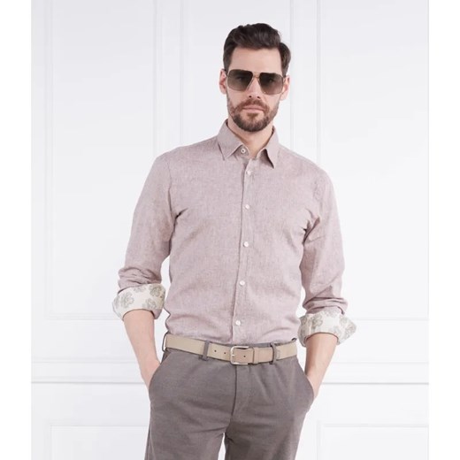 Joop! Jeans Lniana koszula Hanson | Regular Fit ze sklepu Gomez Fashion Store w kategorii Koszule męskie - zdjęcie 184975486