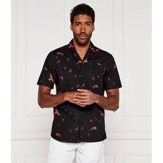 HUGO Koszula Ellino | Straight fit ze sklepu Gomez Fashion Store w kategorii Koszule męskie - zdjęcie 184975496