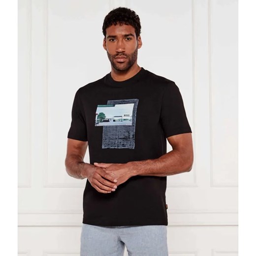 BOSS ORANGE T-shirt Te_ontheway | Regular Fit ze sklepu Gomez Fashion Store w kategorii T-shirty męskie - zdjęcie 184975499