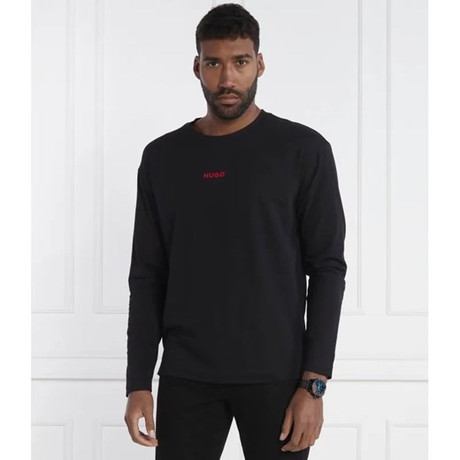 Hugo Bodywear Longsleeve Linked LS-Shirt ze sklepu Gomez Fashion Store w kategorii T-shirty męskie - zdjęcie 184975677