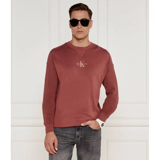 Calvin Klein Jeans Sweter | Regular Fit ze sklepu Gomez Fashion Store w kategorii Swetry męskie - zdjęcie 184975687