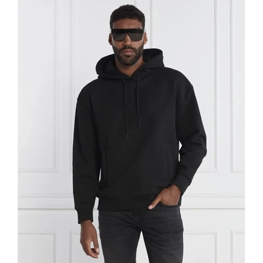 HUGO Bluza Dplanet | Regular Fit ze sklepu Gomez Fashion Store w kategorii Bluzy męskie - zdjęcie 184975789
