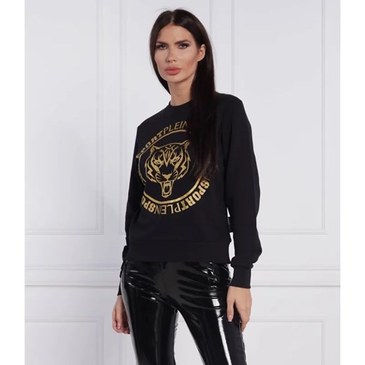 Plein Sport Bluza | Regular Fit ze sklepu Gomez Fashion Store w kategorii Bluzy damskie - zdjęcie 184975815