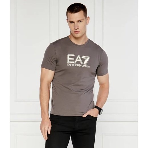 EA7 T-shirt | Regular Fit ze sklepu Gomez Fashion Store w kategorii T-shirty męskie - zdjęcie 184975896
