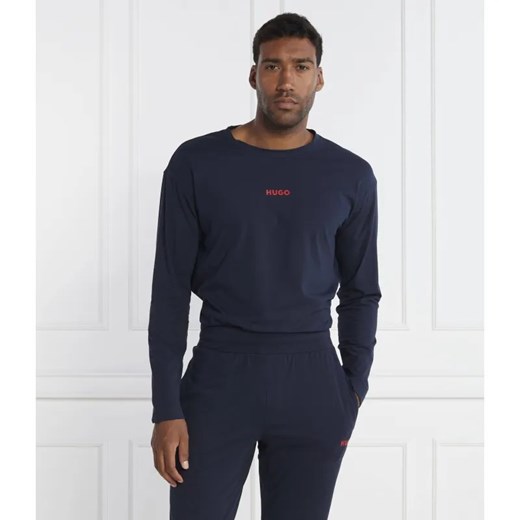 Hugo Bodywear Longsleeve Linked LS-Shirt ze sklepu Gomez Fashion Store w kategorii T-shirty męskie - zdjęcie 184975979