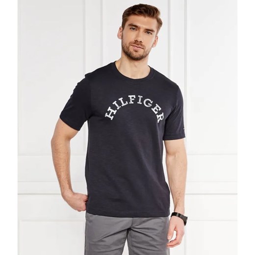 Tommy Hilfiger T-shirt HILFIGER ARCHED TEE | Regular Fit ze sklepu Gomez Fashion Store w kategorii T-shirty męskie - zdjęcie 184976189