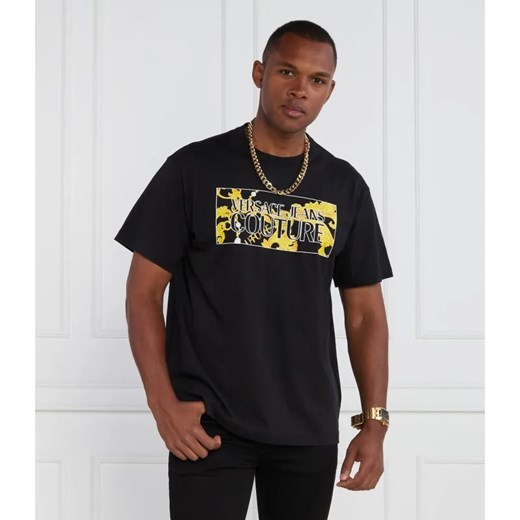 Versace Jeans Couture T-shirt | Regular Fit ze sklepu Gomez Fashion Store w kategorii T-shirty męskie - zdjęcie 184976275