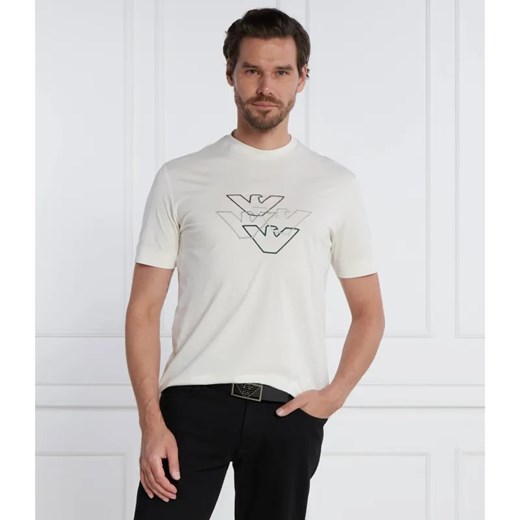 Emporio Armani T-shirt | Regular Fit ze sklepu Gomez Fashion Store w kategorii T-shirty męskie - zdjęcie 184976285