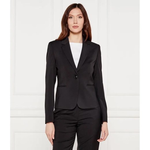 BOSS BLACK Wełniana marynarka Jarua | Regular Fit ze sklepu Gomez Fashion Store w kategorii Marynarki damskie - zdjęcie 184976415