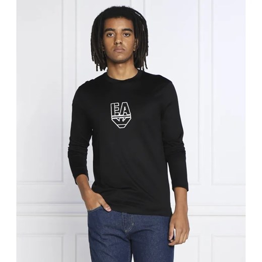 Emporio Armani Longsleeve | Regular Fit ze sklepu Gomez Fashion Store w kategorii T-shirty męskie - zdjęcie 184976435