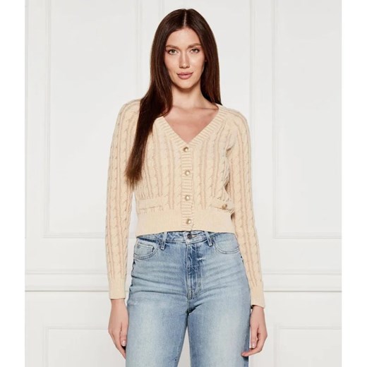 GUESS Kardigan GISELLE | Cropped Fit ze sklepu Gomez Fashion Store w kategorii Swetry damskie - zdjęcie 184976617