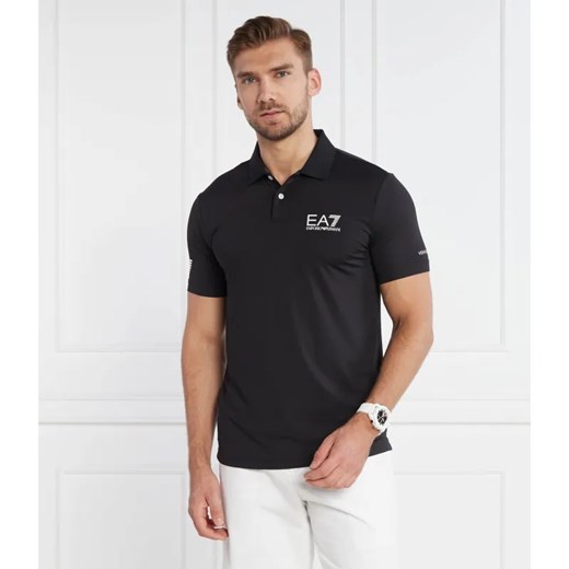 EA7 Polo | Regular Fit ze sklepu Gomez Fashion Store w kategorii T-shirty męskie - zdjęcie 184976669