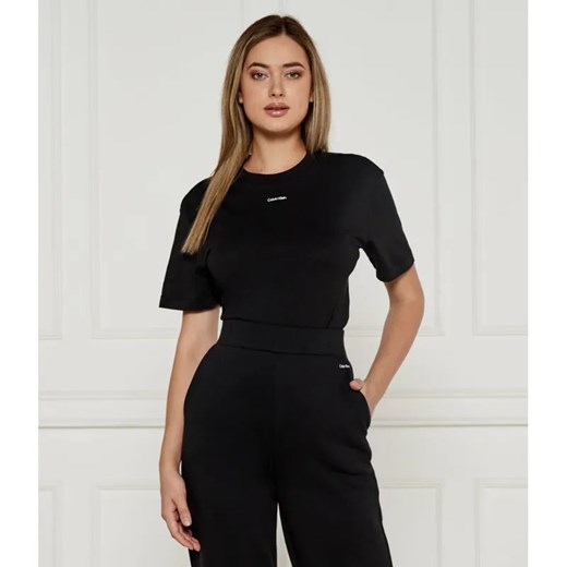 Calvin Klein T-shirt | Regular Fit ze sklepu Gomez Fashion Store w kategorii Bluzki damskie - zdjęcie 184976836