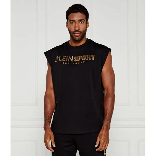 Plein Sport Tank top | Regular Fit ze sklepu Gomez Fashion Store w kategorii T-shirty męskie - zdjęcie 184976956