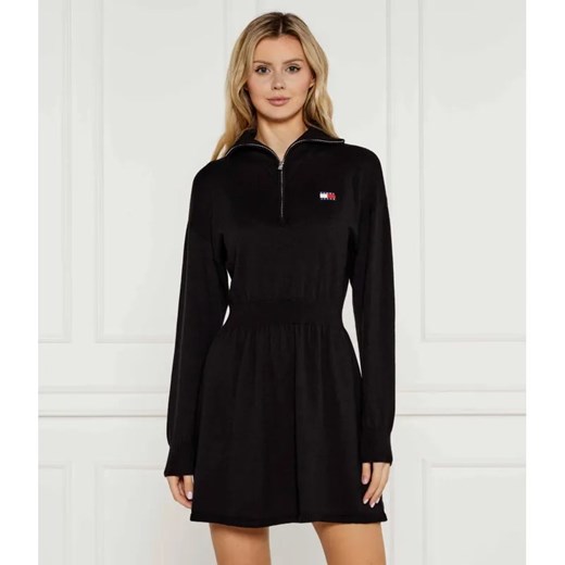 Tommy Jeans Sukienka | z dodatkiem wełny ze sklepu Gomez Fashion Store w kategorii Sukienki - zdjęcie 184976958