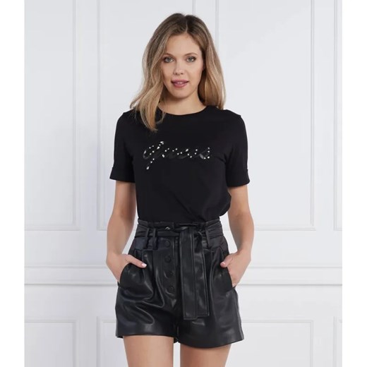 GUESS T-shirt NICHITA | Regular Fit ze sklepu Gomez Fashion Store w kategorii Bluzki damskie - zdjęcie 184976966