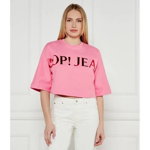 Joop! Jeans Bluza 57 252JE57Tisa | Cropped Fit ze sklepu Gomez Fashion Store w kategorii Bluzy damskie - zdjęcie 184976979