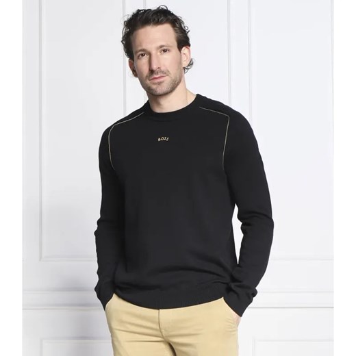 BOSS GREEN Sweter Roldi | Regular Fit | z dodatkiem wełny ze sklepu Gomez Fashion Store w kategorii Swetry męskie - zdjęcie 184977135