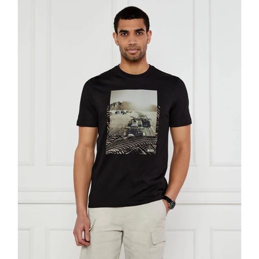 BOSS ORANGE T-shirt Te_Dunetrace | Regular Fit ze sklepu Gomez Fashion Store w kategorii T-shirty męskie - zdjęcie 184977336