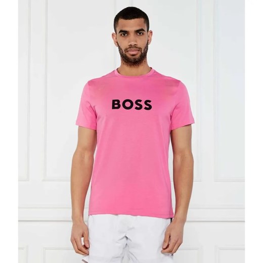 BOSS BLACK T-shirt RN | Regular Fit ze sklepu Gomez Fashion Store w kategorii T-shirty męskie - zdjęcie 184977366