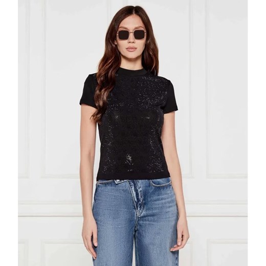 GUESS T-shirt | Slim Fit ze sklepu Gomez Fashion Store w kategorii Bluzki damskie - zdjęcie 184977387