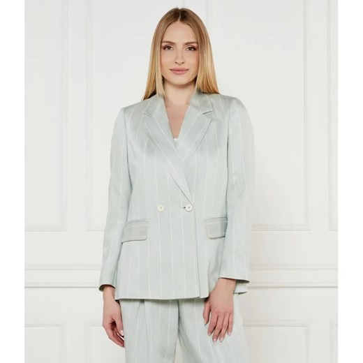 Marc Cain Marynarka | Loose fit | z dodatkiem lnu ze sklepu Gomez Fashion Store w kategorii Marynarki damskie - zdjęcie 184977449