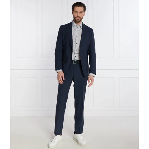 BOSS BLACK Garnitur P-Huge-2Pcs-242 | Slim Fit | z dodatkiem wełny ze sklepu Gomez Fashion Store w kategorii Garnitury męskie - zdjęcie 184977537