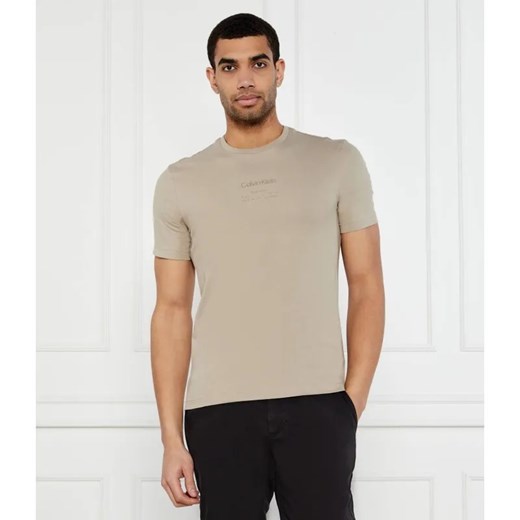 Calvin Klein T-shirt | Regular Fit ze sklepu Gomez Fashion Store w kategorii T-shirty męskie - zdjęcie 184977548