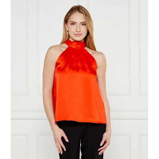 Liu Jo Satynowy top | Regular Fit ze sklepu Gomez Fashion Store w kategorii Bluzki damskie - zdjęcie 184977616