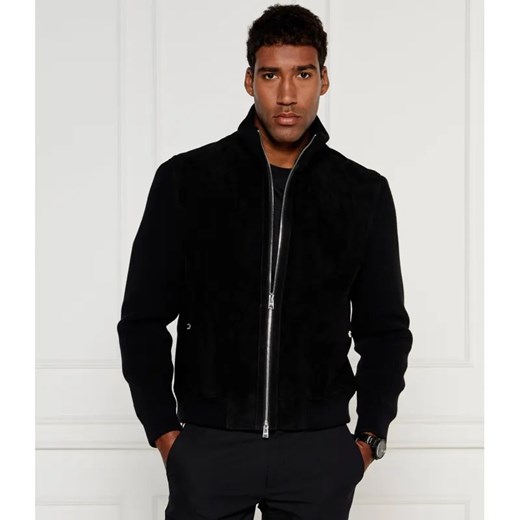BOSS BLACK Skórzana kurtka H-Mersey | Regular Fit ze sklepu Gomez Fashion Store w kategorii Kurtki męskie - zdjęcie 184977637