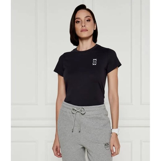 Pinko T-shirt Bussolotto | Regular Fit ze sklepu Gomez Fashion Store w kategorii Bluzki damskie - zdjęcie 184977785