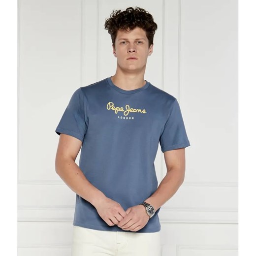 Pepe Jeans London T-shirt eggo | Regular Fit ze sklepu Gomez Fashion Store w kategorii T-shirty męskie - zdjęcie 184977786
