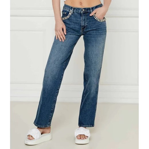 GUESS Jeansy DAISY | Straight fit ze sklepu Gomez Fashion Store w kategorii Jeansy damskie - zdjęcie 184977895