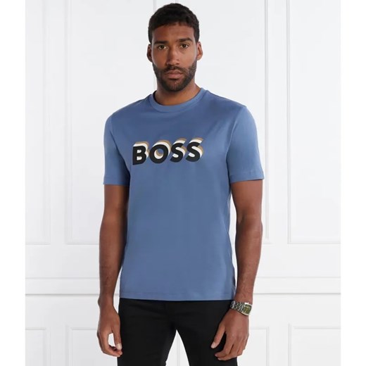 BOSS BLACK T-shirt Tiburt 427 | Regular Fit ze sklepu Gomez Fashion Store w kategorii T-shirty męskie - zdjęcie 184978027