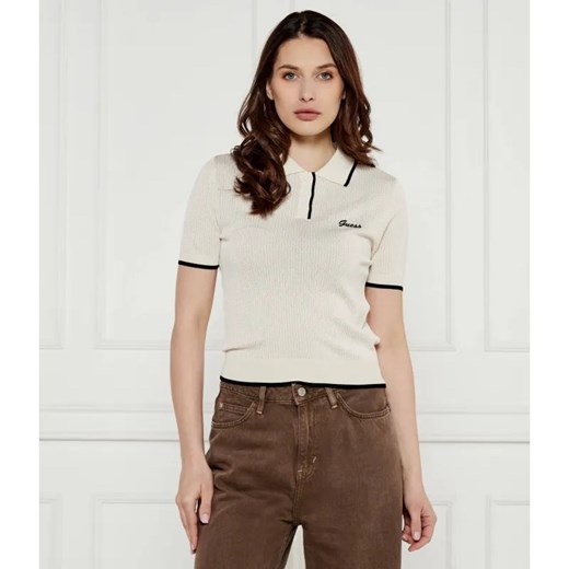 GUESS ACTIVE Polo | Slim Fit ze sklepu Gomez Fashion Store w kategorii Bluzki damskie - zdjęcie 184978089