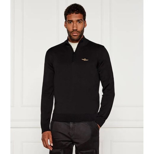 Aeronautica Militare Sweter | Regular Fit ze sklepu Gomez Fashion Store w kategorii Swetry męskie - zdjęcie 184978129
