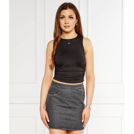Tommy Jeans Top | Slim Fit ze sklepu Gomez Fashion Store w kategorii Bluzki damskie - zdjęcie 184978165