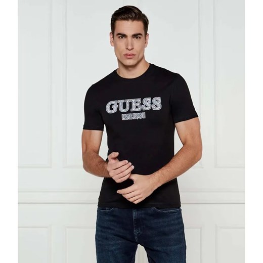GUESS T-shirt | Slim Fit ze sklepu Gomez Fashion Store w kategorii T-shirty męskie - zdjęcie 184978219