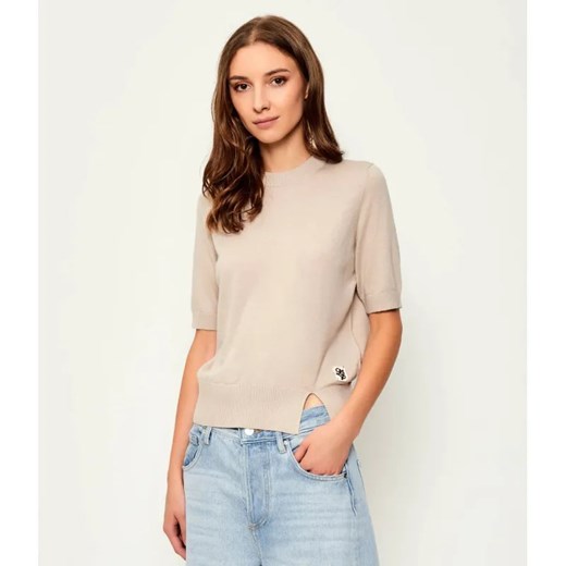 Liu Jo Sweter | Regular Fit | z dodatkiem wełny ze sklepu Gomez Fashion Store w kategorii Swetry damskie - zdjęcie 184978305