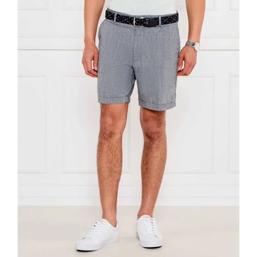 BOSS BLACK Lniane szorty C-Kane | Regular Fit ze sklepu Gomez Fashion Store w kategorii Spodenki męskie - zdjęcie 184978327