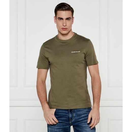 Guess Jeans T-shirt | Slim Fit ze sklepu Gomez Fashion Store w kategorii T-shirty męskie - zdjęcie 184978348