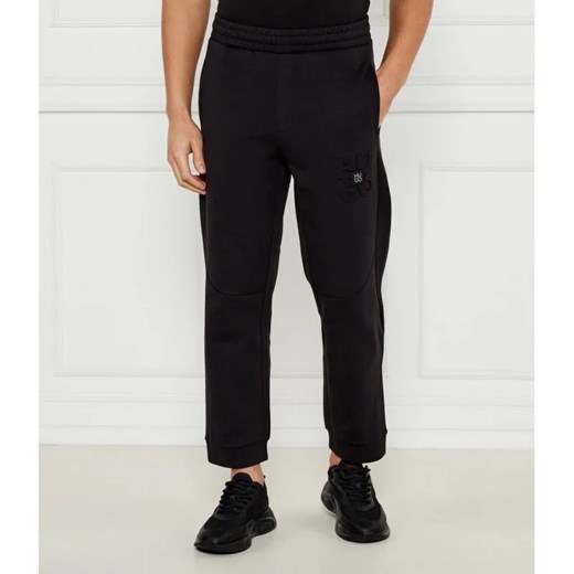 HUGO Spodnie dresowe Debospant | Straight fit ze sklepu Gomez Fashion Store w kategorii Spodnie męskie - zdjęcie 184978349