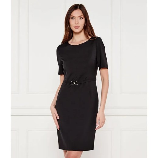 BOSS BLACK Wełniana sukienka Daleah ze sklepu Gomez Fashion Store w kategorii Sukienki - zdjęcie 184978378