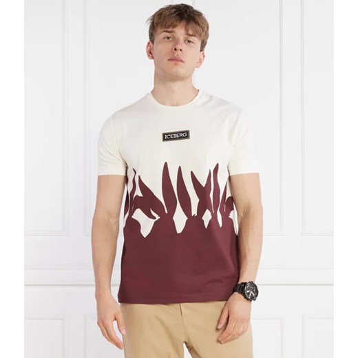 Iceberg T-shirt | Regular Fit ze sklepu Gomez Fashion Store w kategorii T-shirty męskie - zdjęcie 184978459