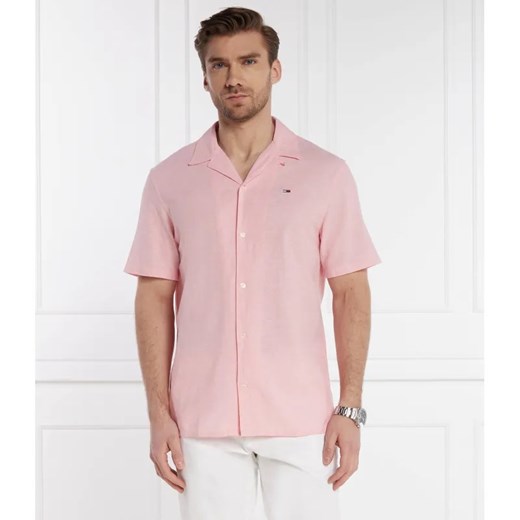 Tommy Jeans Koszula | Regular Fit | z dodatkiem lnu ze sklepu Gomez Fashion Store w kategorii Koszule męskie - zdjęcie 184978626