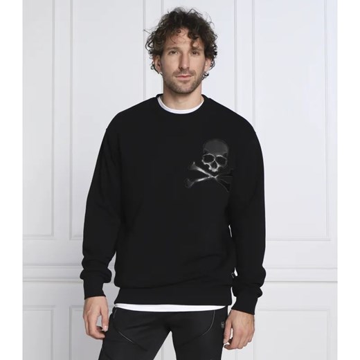 Philipp Plein Bluza | Regular Fit ze sklepu Gomez Fashion Store w kategorii Bluzy męskie - zdjęcie 184978679