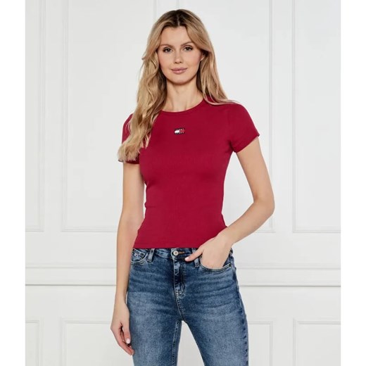 Tommy Jeans T-shirt | Slim Fit ze sklepu Gomez Fashion Store w kategorii Bluzki damskie - zdjęcie 184978728