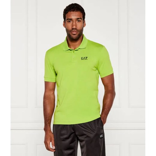 EA7 Polo | Regular Fit ze sklepu Gomez Fashion Store w kategorii T-shirty męskie - zdjęcie 184978749