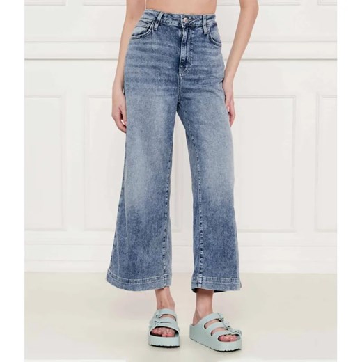 GUESS Jeansy BELLFLOWER | Relaxed fit | z dodatkiem lnu ze sklepu Gomez Fashion Store w kategorii Jeansy damskie - zdjęcie 184978788